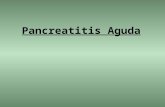 Pancreatitis aguda y crónica