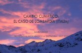 Cambio climático en Lombardía (Italia)