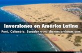 Inversiones en América Latina