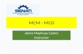 Mcm   mcd - senati