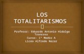 Los totalitarismos