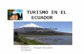 Turismo en el ecuador