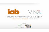 Estudio eCommerce 2015 IAB Spain