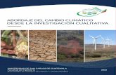 CAMBIO CLIMÁTICO. CLIMATE CHANGE AND SUSTAINABILITYRevista dccs 2015