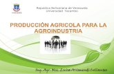 Agroindustria y ambiente lac