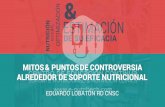 Soporte Nutricio: optimizacion y mitos