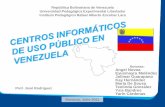 Centros de informática públicos en Venezuela