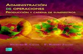 ADMINISTRACION DE OPERACIONES PRODUCCION Y CADENA DE SUMINISTROS -  CHASE, JACOBS Y AQUILANO