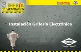 Instalación Grifería Electrónica