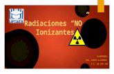 Radiación no ionizante Karen Alvarado