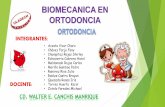 Biomecanica en Ortodoncia