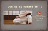 Que es el karate do