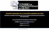 Diagnóstico Económico (resumen) - Consejo Competitividad Quito.