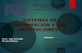 Sistemas de Información y las Instituciones  SAIA