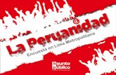 La Peruanidad - Encuesta Realizada Por Asunto Público - Jul 2015