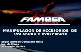 Manipulación de Accesorios de Voladura y Explosivos - FAMESA 01
