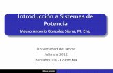 Especialización en Gestión de Sistemas de Potencia - Introducción a Sistemas de Potenica 11072015