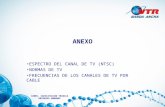 Anexo-espectro y Frecuencias CATV