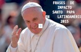 Gira Del Santo Papa en Latinoamerica