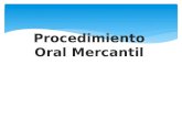 Juicio Oral Mercantil