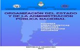 Organizacion Del Estado y de La AdministracionPúb. Nacional