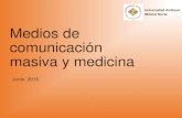 4 - Medios de Comunicación Masiva y Medicina