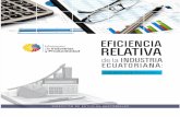 Eficiencia Relativa de La Industria Ecuatoriana1