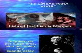 13 Lineas-Gabriel Garcia Marquez