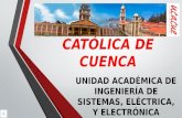 Universidad Catolica de Cuenca Carrera de Ingenieria Electrica