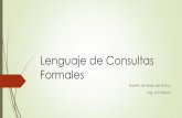 CLASE Lenguaje de Consultas Formales