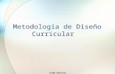 Metodología de Diseño Curricular Sistémica Fdb