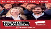 Plataforma electoral Lista 1A - Renovar y fortalecer el Frente