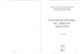 Nociones de Historia Del Derecho Argentino - Tomo II - Ortiz - Pellegrini