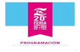 Programación FIL Lima 2015