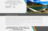 Generación Hidroeléctrica en El Peru y El Mundo
