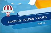 Ernesto Colman viaja a… Malta, el corazón del Mediterráneo