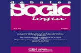 La construccion de la agencia social - Emilio Rojas Debates en Sociologia 32 2007