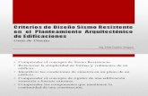 Criterios de Diseño Sismo Resistente en El Planteamiento Arquitectónico