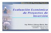 Evaluacion Economica de Proyectos de Inversion