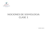 2015 Utem Sismicidad Clase 1 Nociones de Sismologia