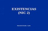 Existencias NIC 2