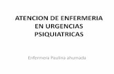 Clase Paulina Urgencia Psiquiatrica