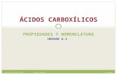 acidos carboxilicos