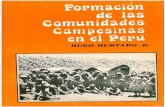 Formación de Las Comunidades Campesinas en El Perú