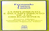 Cumplimiento e incumplimiento de las obligaciones, Fernando Fueyo