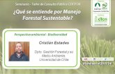 Análisis Ambiental, Biodiversidad en el MFS - Cristián Estades