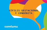 Sifilis Gestacional y Congénita COMFAMA