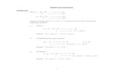 Capítulo II.B - Álgebra de Funciones