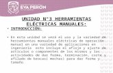 Unidad 3: Herramientas Eléctricas Manuales