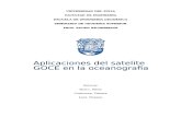 Aplicacion de GOCE en La Oceanografia